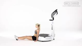 Lower Back Relaxer  3G Cardio AVT™ Vibration Machine Exercises [upl. by Ynaffad]