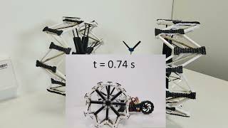 Improbability Roller1 A VariableDiameter Wheeled Mobile Robot [upl. by Clyve]