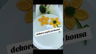 Décoration fruit food fyp shortsviral youtubeshorts youtubeshort foodie [upl. by Oremar]