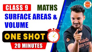 Surface Areas amp Volumes in One Shot  Class 9 Maths  CBSE 2024 [upl. by Duwe]