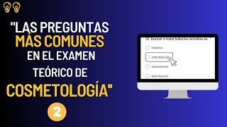 79 Examen Teórico de Cosmetología 2 YonniBeautyAcademy [upl. by Xylia]