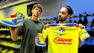 Igor Lichnovsky comprando sneakers EL FUTBOLISTA CON MÁS FLOW [upl. by Shanie]