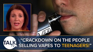 quotThey’re Everywherequot Julia HartleyBrewer And Stephen Dorrell Talk Vaping Crackdown [upl. by Slein]