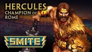 Classic SMITE God Reveal  Hercules The Champion of Rome [upl. by Aikimat605]