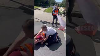 Climate protester run over by lorry in Germany [upl. by Humph]