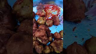 Chicken pakora recipe shortvideo funny funnyvideo short youtube [upl. by Riba]