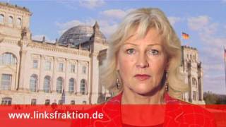 DIE LINKE Dagmar Enkelmann 100 Tage SchwarzGelb  außer Spesen nichts gewesen [upl. by Natam]