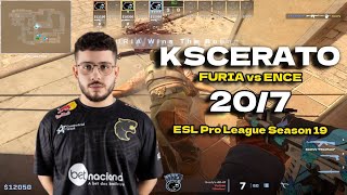 CS2 POV FURIA KSCERATO 207 vs ENCE Mirage  ESL Pro League Season 19 [upl. by Mandy43]