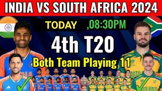 🚨INDIA vs SOUTH AFRICA Today Match Playing 11 Big Changes🔥  4th T20 Preview [upl. by Byrann]