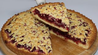 JEDNOSTAVNA PITA TART SA VIŠNJAMA KOJA SE TOPI U USTIMA  recept [upl. by Abrahams]