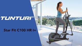 Tunturi Star Fit C100 HR I Crosstrainer met bluetooth NL [upl. by Papp67]