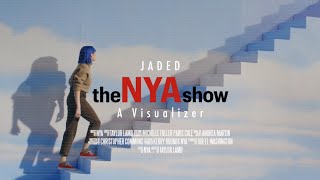 NYA JADED VISUALIZER Lyric Video [upl. by Vihs]