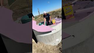 Getting foam stuck to the top of the water cistern with the ​⁠Titebond titegrab  construction [upl. by Zanas]