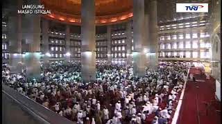 MERDU  Bacaan Imam Masjidil Haram Syaikh Khalid Al Ghamdi Mengimami Sholat Jumat di Istiqlal [upl. by Lahsiv688]