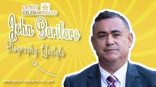 John Barilaro Biography Lifestyle Wife Net worth Wealth Family Age Parents House Cars [upl. by Enedan]