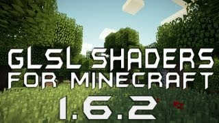 Minecraft Tutorial GLSL Shaders Mod HD [upl. by Icnan399]