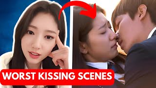 10 Worst KDRAMA Kissing Scenes in History [upl. by Mariano]