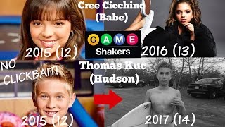 Game Shakers Before and After Ages and Names 20152017 [upl. by Auohs]