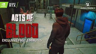 ACTS OF BLOOD First 8 Minutes of Gameplay  New Brutal Unreal Engine 5 Fighting Demo coming in 2024 [upl. by Atillertse27]