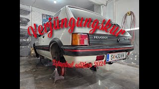 der kleine Peugeot 205 GTI bekommt eine Auffrischung in Istanbul [upl. by Enialb466]