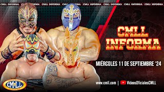 CMLL INFORMA  11 DE SEPTIEMBRE DE 2024 [upl. by Nyleuqaj]