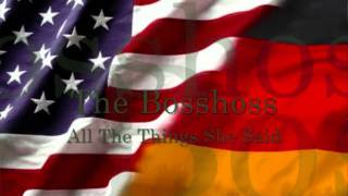 The Bosshoss All The Things She Said [upl. by Ingelbert]