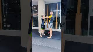 Đừng nói hãy hành động TracyHuynhOfficial viral Shortvideo kungfu trending action funny [upl. by Rosinski]