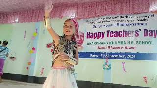 K K HS School  teachers day celebration 🎊🎉🎉 [upl. by Tneciv650]