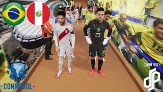 BRASIL VS PERÚ  MOD ULTRA REALISTABROADCAST CAM TV  ELIMINATORIAS CONMEBOL MUNDIAL 2026 [upl. by Aimaj]