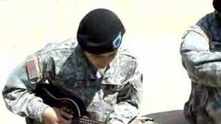 Preston Deluz in Basic Training singing Lets Just Kiss and Say Goodbye by the Manhattans [upl. by Enitsyrhc]