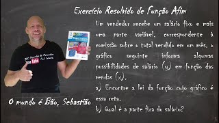 FUNÇÃO AFIM  Exercício 13  Salário e Comissão de Vendedor EM13MAT401 [upl. by Llenrep644]