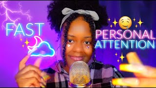 ASMR 💕✨💨 FAST Personal Attention That Will Send Shiversss Down Your Spine 🤤✨ TINGLE OVERLOAD [upl. by Nerty]