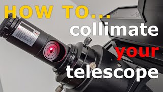 How to Collimate your Dobsonian telescope  a step by step tutorial [upl. by Ekihc]