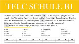 TELC B1  Sprachbausteine Teil 2 Modelltest 4  Test mit Lösung [upl. by Eigroeg]