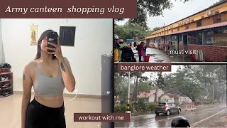 Army canteen explore workout with me [upl. by Nirehtak]