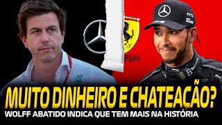 160 MILHÕES WOLFF ABATIDO PERFORMANCE E DESAFIO POR QUE HAMILTON SAIU DA MERCEDES [upl. by Forrest]