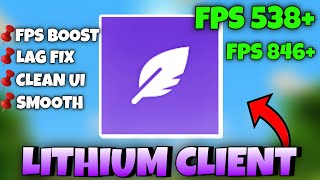 Best Client For MCPE 121 😎  FPS Boost Lag Fix [upl. by Ecnarret486]