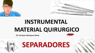 SEPARADORES QUIRURGICOS⚕️Instrumental Material Quirúrgico [upl. by O'Kelly156]