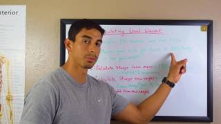 How to Calculate Goal Weights ACSM CPT Exam Prep [upl. by Sansen]