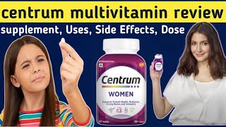 Centrum multivitamin review  multivitamin ke fayde  centrum tablets benefits  Uses side effects [upl. by Nonnek]