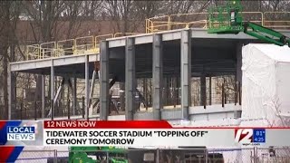 Tidewater soccer stadium project in Pawtucket to reach major milestone [upl. by Orpha]