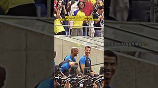 ISHOWSPEED MEETS CRISTIANO RONALDO AGAIN 😱 speed ronaldo [upl. by Laeira]