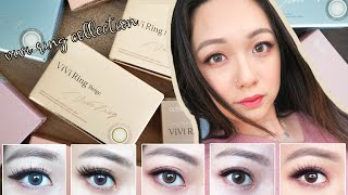 Olens Vivi Ring Beige  FULL Vivi Ring Collection Review and Close Up [upl. by Jackquelin]