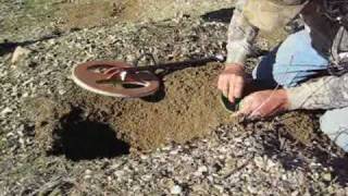 Partner Metal Detecting Drywasher Screen Piles in Arizona [upl. by Dielle]