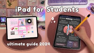 iPad for Students ✏️ Ultimate Guide Note Taking Best Apps Tips amp More 💕 Back to School [upl. by Carree]