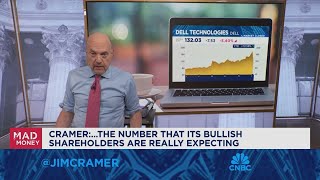 Jim Cramer takes a closer look at Dell earnings [upl. by Klingel378]