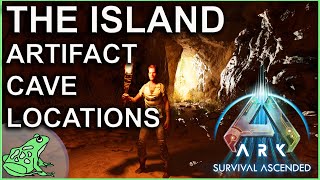 Ark Survival Ascended The Island Artifact Cave Locations [upl. by Gnas733]