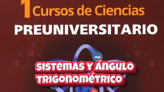 CEPRE UNI 2025I SISTEMAS Y ÁNGULO TRIGONOMÉTRICO [upl. by Langelo396]