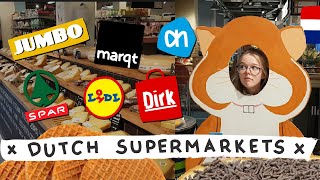 A guide to the DUTCH supermarkets  everything you can find in the NETHERLANDS [upl. by Petromilli]