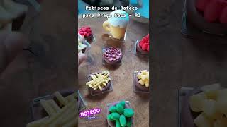 Petiscos de Boteco boteco fakefood mannuartes [upl. by Lyon382]